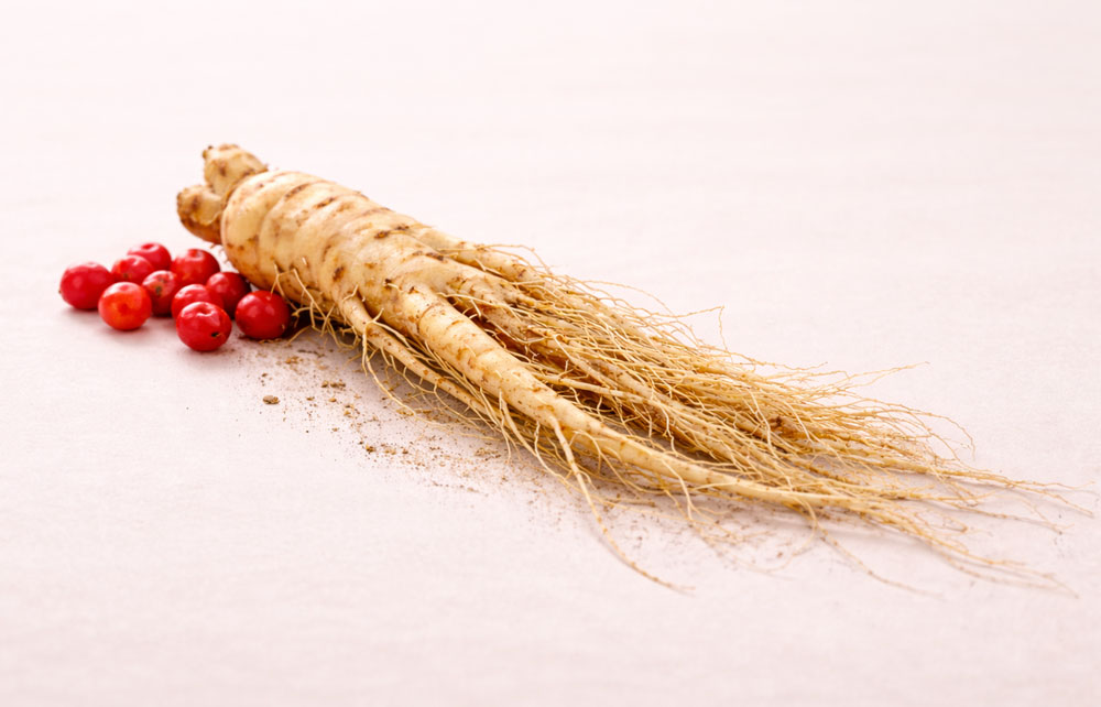 人参の「根」と「実」をまるごと使用