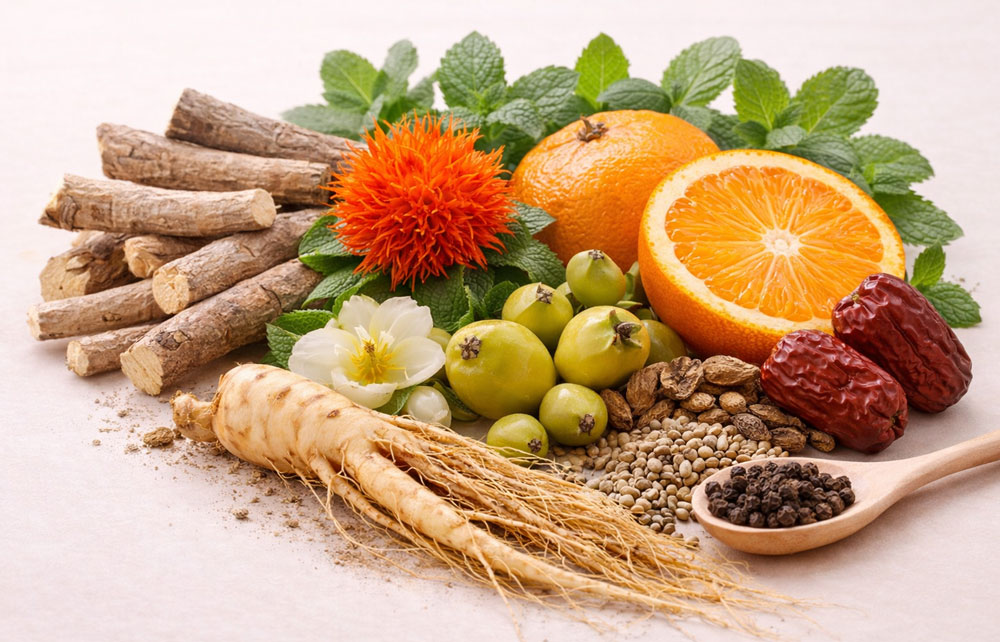 9種の和漢植物エキスをブレンド