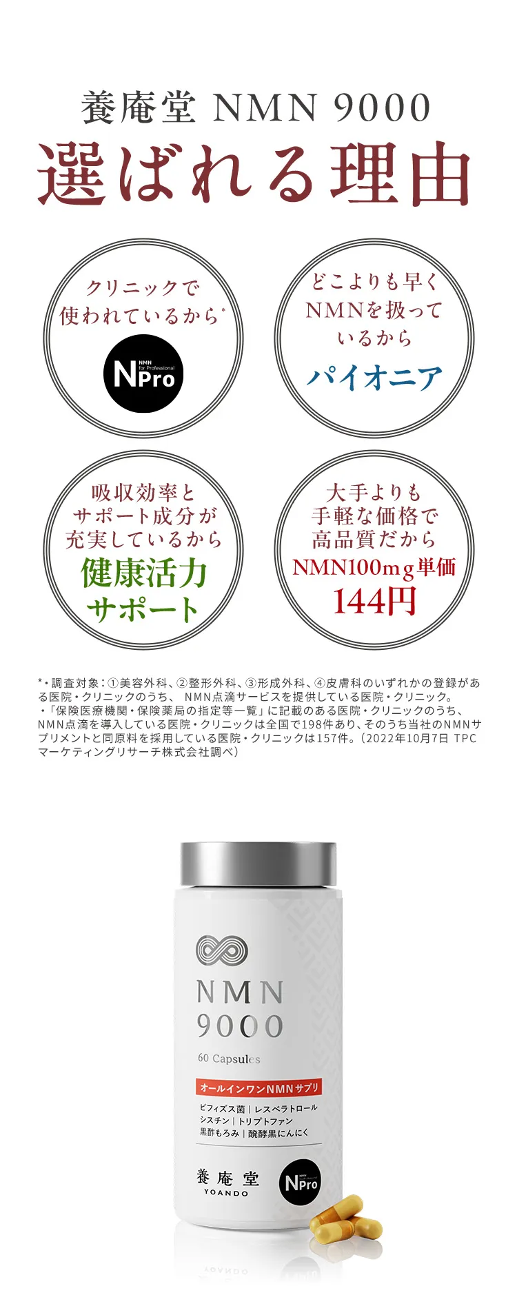 NMN9000トライアル｜阿部養庵堂薬品公式ショップ
